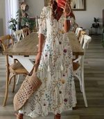 Anna™ – Robe Longue Femme Bohème Élégante pour Été