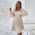 Sibylle™ – Robe Femme Longue Élégante à Volants Légère pour Festivals-2
