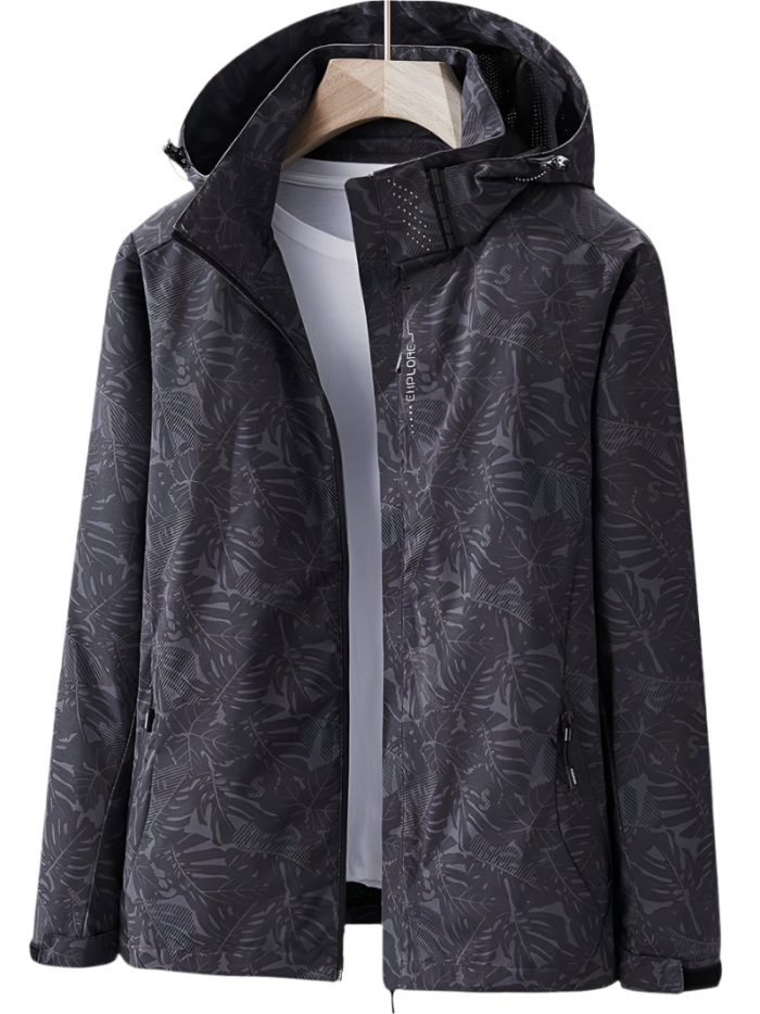 AquaShield™ – Veste Imperméable et Coupe-Vent Élégante