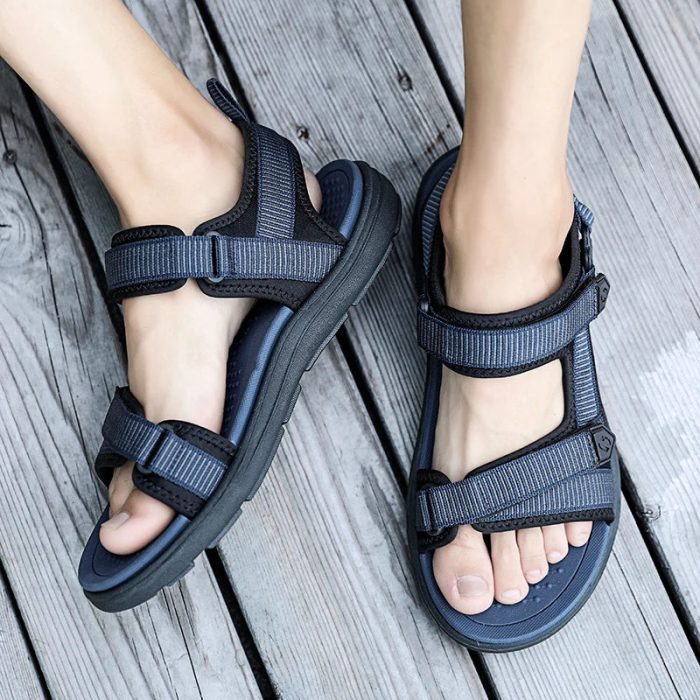 AquaStep™ – Sandales Homme Confortables et Respirantes Antidérapantes