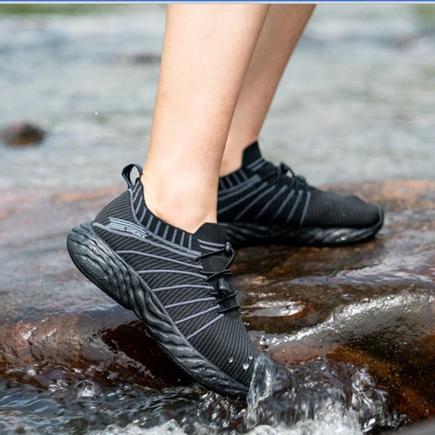 AquaTech™ – Chaussures de Running Homme Imperméables et Respirantes