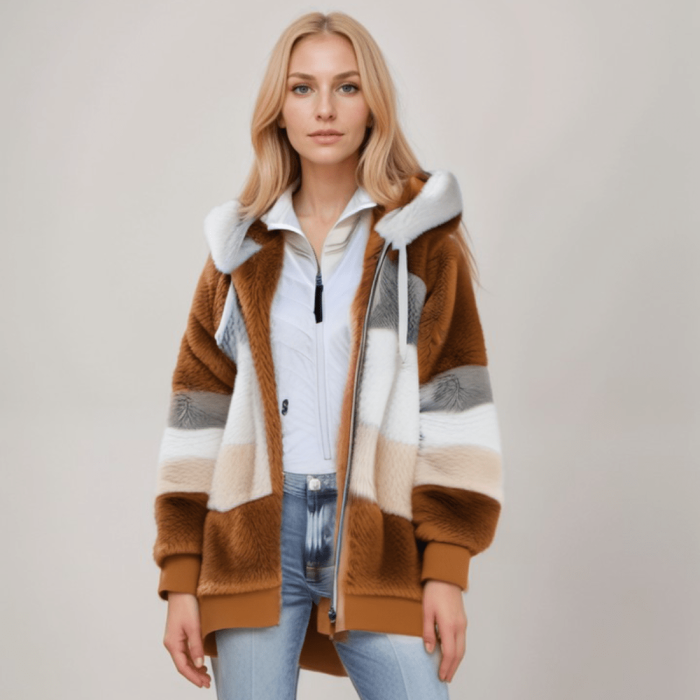 ArcticChic™ – Veste Polaire Douce et Élégante