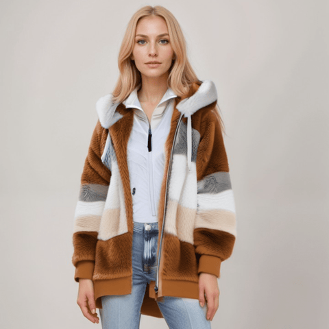 ArcticChic™ – Veste Polaire Douce et Élégante
