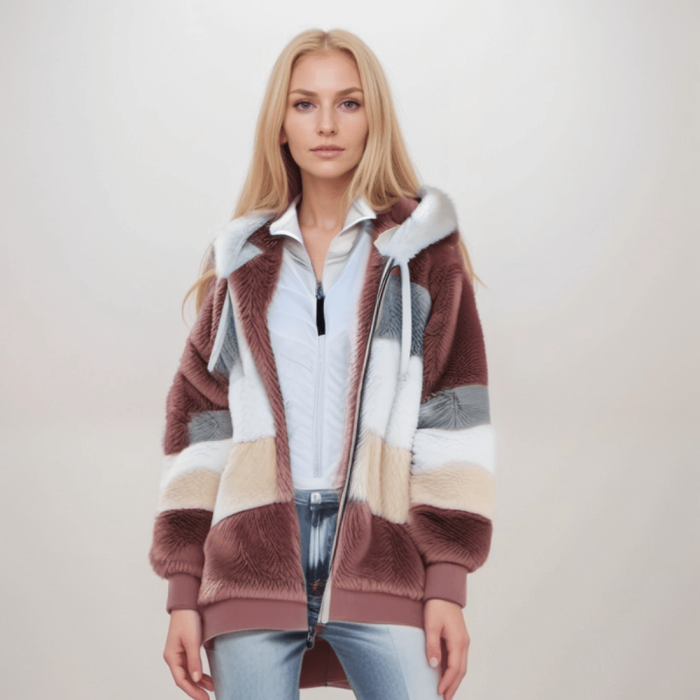 ArcticChic™ – Veste Polaire Douce et Élégante