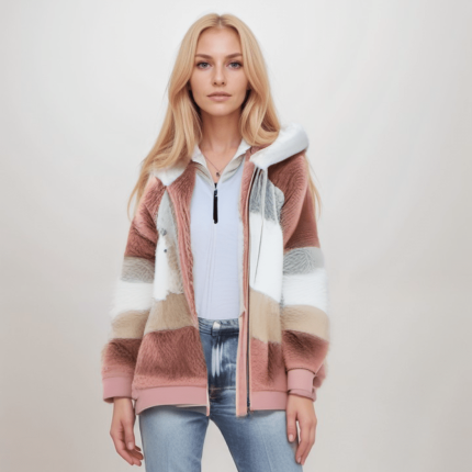 ArcticChic™ – Veste Polaire Douce et Élégante