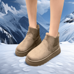 ArcticSleek - Bottes d’Hiver Doublées en Fourrure