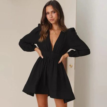 Flore™ – Robe Femme Mini Légère et Confortable Pour Jours Ensoleillés-1