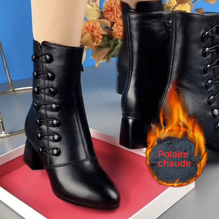Aurelia™ – Bottines Orthopédiques Hiver Élégance