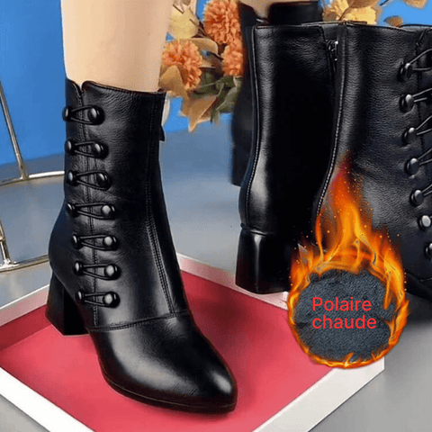 Aurelia™ – Bottines Orthopédiques Hiver Élégance