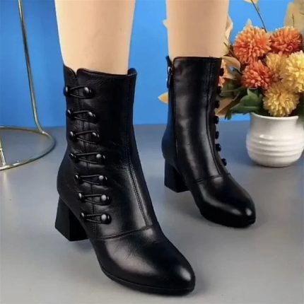 Aurelia™ – Bottines Orthopédiques Hiver Élégance