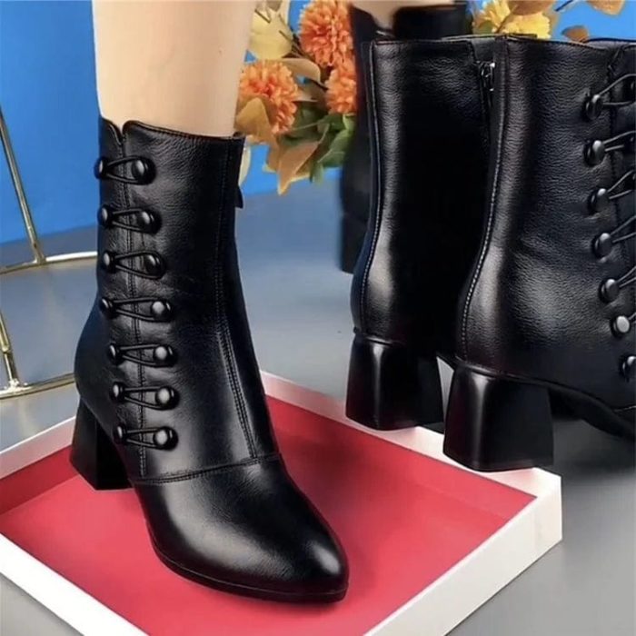 Aurelia™ – Bottines Orthopédiques Hiver Élégance