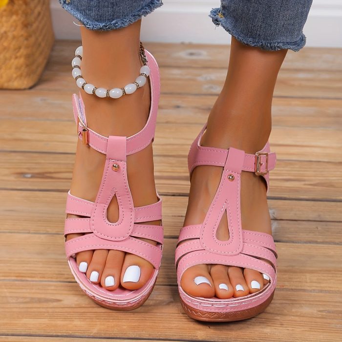 AuroraSteps™ – Sandales Femme Confortables & Élégantes pour l’Été