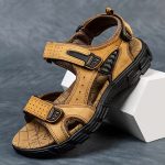 AventuraFlex™ – Sandales Homme Confortables en Cuir pour Randonnée