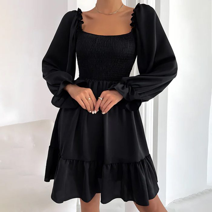Variant image for Sibylle™ – Robe Femme Longue Élégante à Volants Légère pour Festivals-13