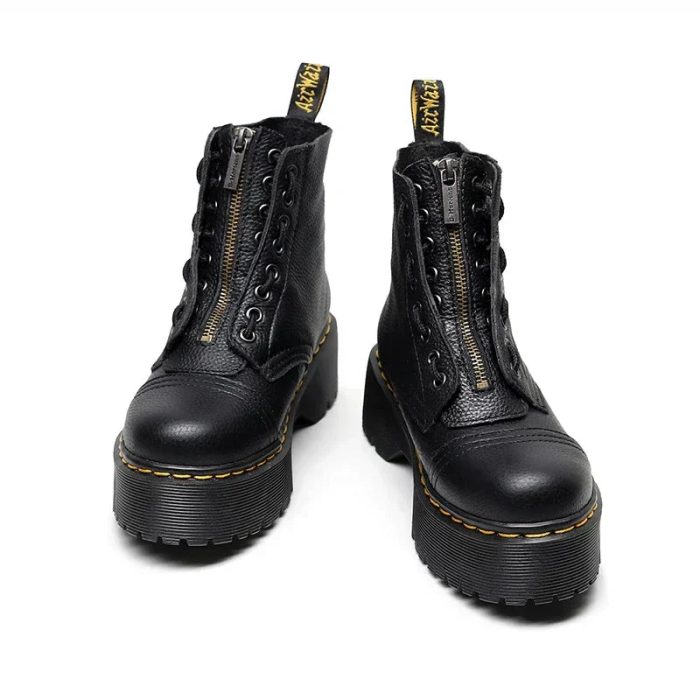 Bottes Nevoria™ – Élégance Hivernale en Cuir Véritable