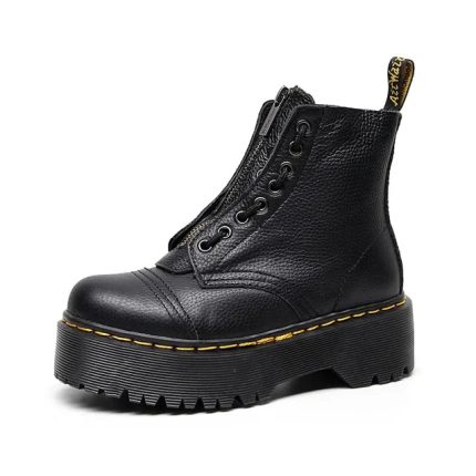 Bottes Nevoria™ – Élégance Hivernale en Cuir Véritable