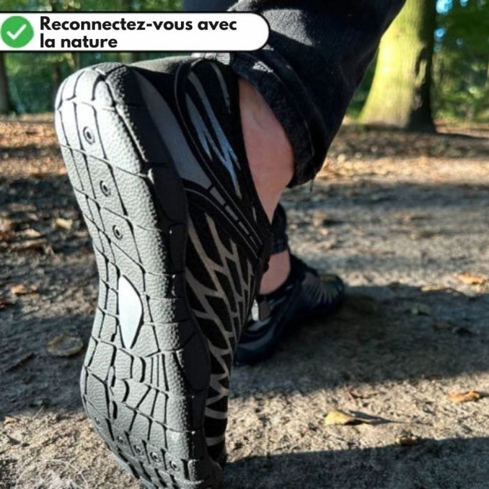 BreezaStep™ – Baskets Unisexe Sensation Pieds Nus