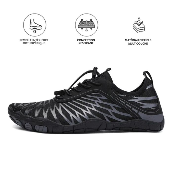 BreezaStep™ – Baskets Unisexe Sensation Pieds Nus