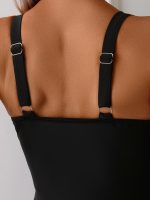 Calyssa™ – Maillot de Bain Femme 1 Pièce Sculptant avec Détail Gainant