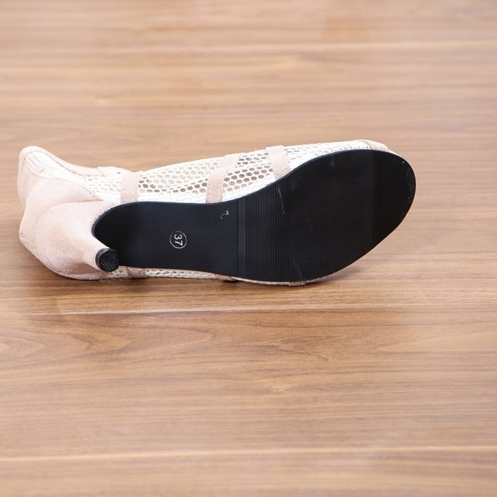 Calyva™ – Sandales Femme à Talon Haut et Lacets Chic pour Soirée Été