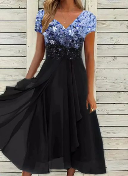 Carmela™ – Robe de Soirée Longue en Mousseline de Soie Élégante pour Femmes