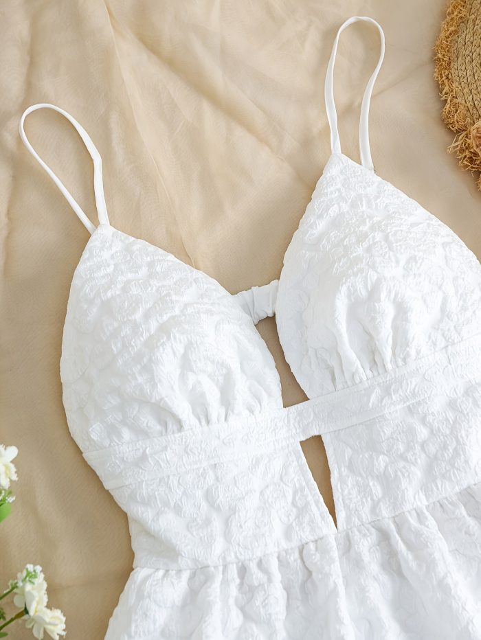 Cedralia™ – Robe Courte Élégante Sans Manche pour Soirée ou Mariage