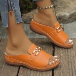 Variant image for CharmVita™ – Sandales Compensées Femme Élégantes et Confortables-56