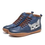 ChatCozy - Bottes Hivernales au Motif Chat