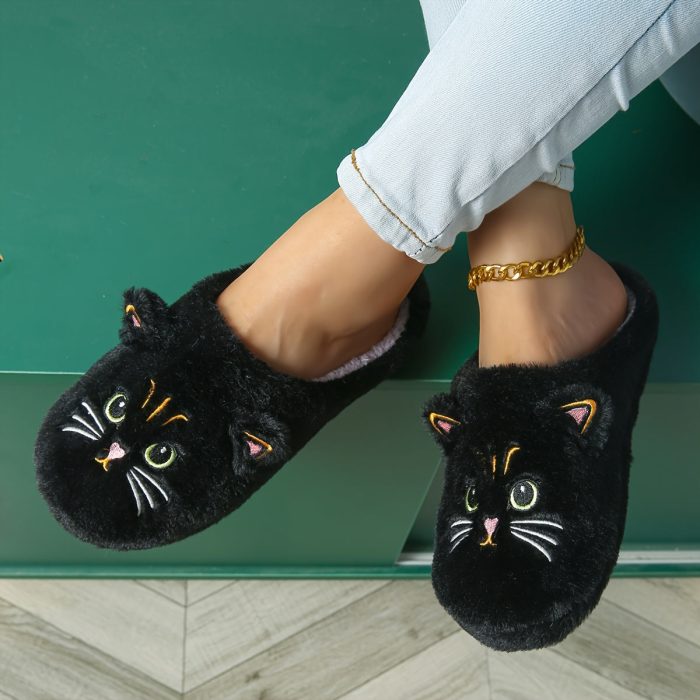 ChaudMiaou™ – Pantoufles en Fourrure avec Oreilles de Chat