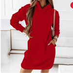 ComfyAllure™ – Robe Chaude Élégante à Capuche