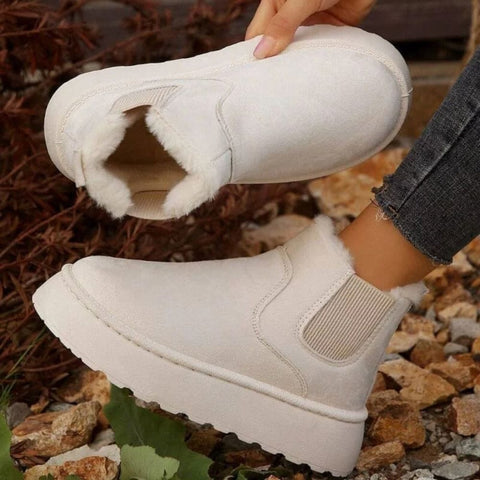 ArcticSleek - Bottes d’Hiver Doublées en Fourrure