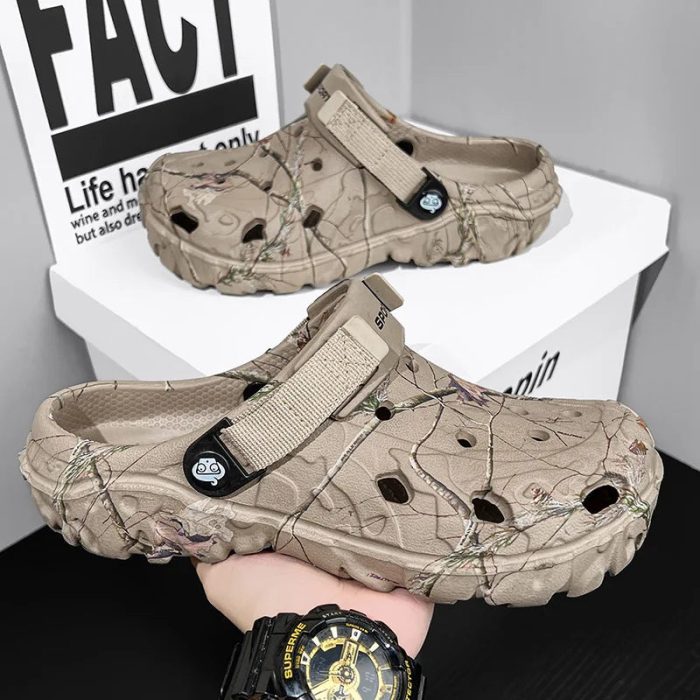 ConfortStep™ – Sandales Masculines Antidérapantes Légères et Confortables