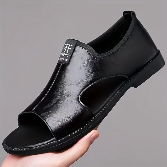 CoolStride™ – Sandales Homme Confort en Cuir pour Randonnée et Été