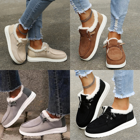 FurAlign™ – Chaussures Orthopédiques Fourrées pour Hiver