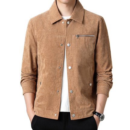 Cordedge™ – Veste Homme Sportive Élégante en Cordon Légère et Confortable-2