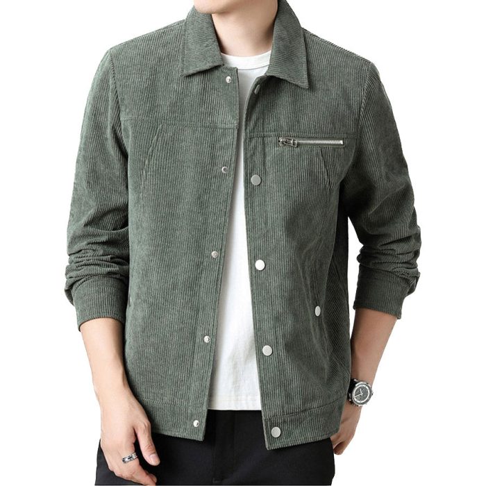 Cordedge™ – Veste Homme Sportive Élégante en Cordon Légère et Confortable-4