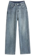 CosyDenim™ – Pantalon Jean Molletonné Femme