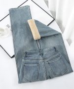 CosyDenim™ – Pantalon Jean Molletonné Femme