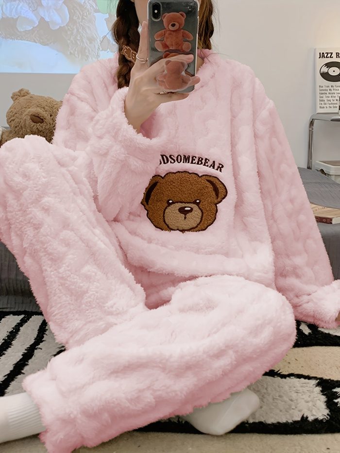 CosyFlakes™ – Ensemble Pyjama Polaire Ultra-Chaud