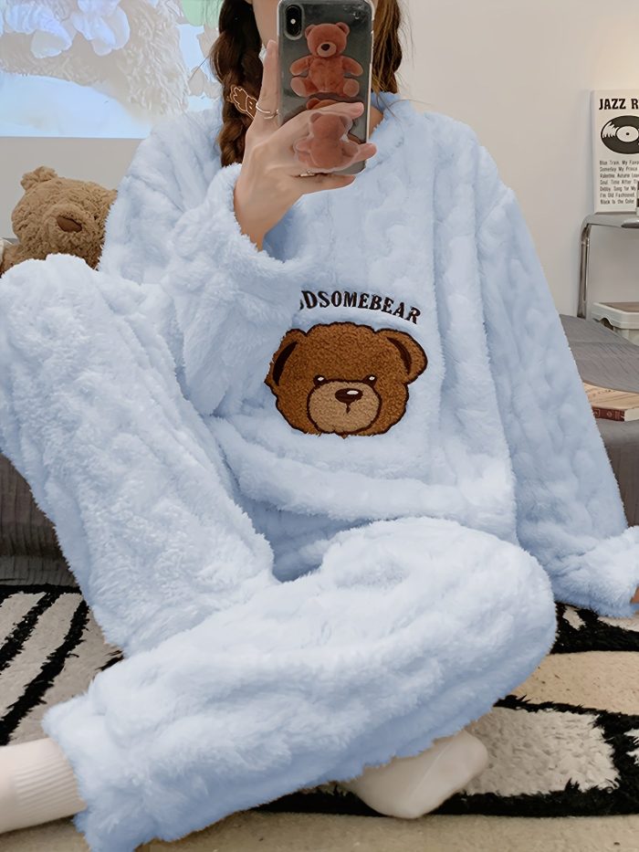 CosyFlakes™ – Ensemble Pyjama Polaire Ultra-Chaud