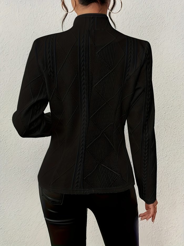 CourtiLux™ – Veste Mi-Saison Courte & Stylée pour Femme