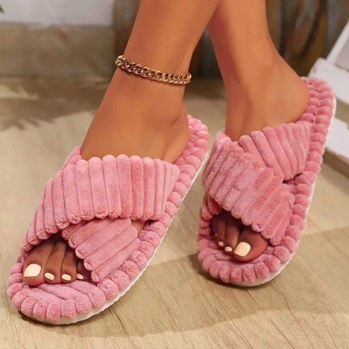 Coziette - Pantoufles en peluche extra-moelleuses
