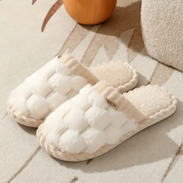 CozyGrip - Pantoufles Douillettes Antidérapantes
