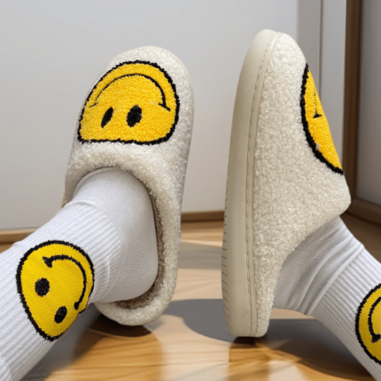 CozySmiles - Pantoufles Smiley