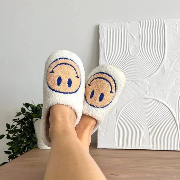 CozySmiles - Pantoufles Smiley