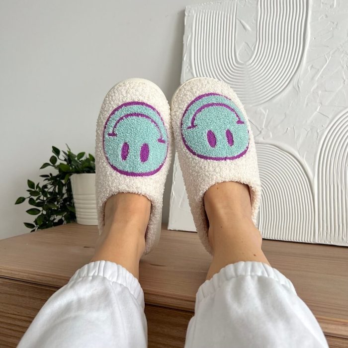 CozySmiles - Pantoufles Smiley