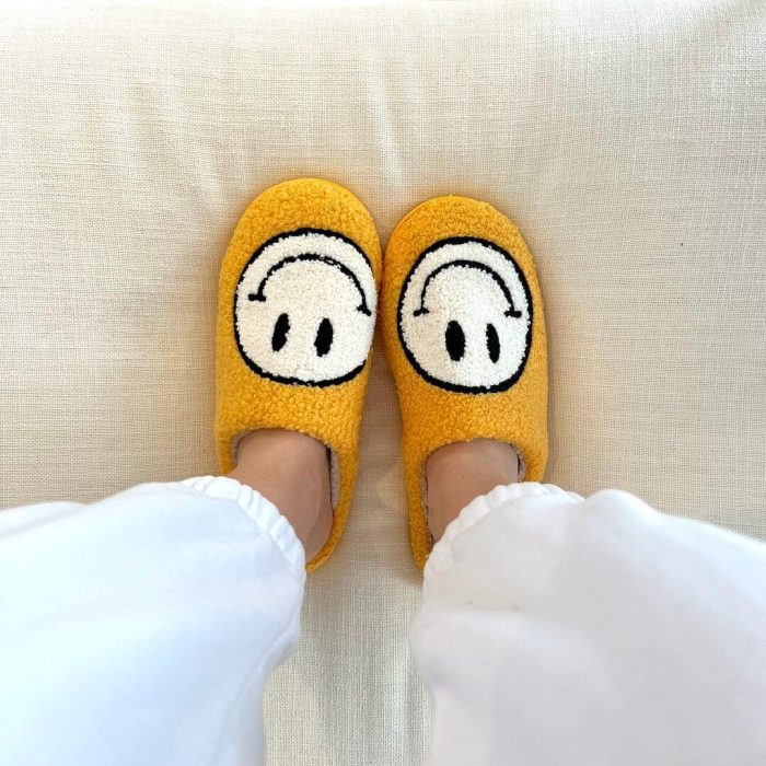 CozySmiles - Pantoufles Smiley