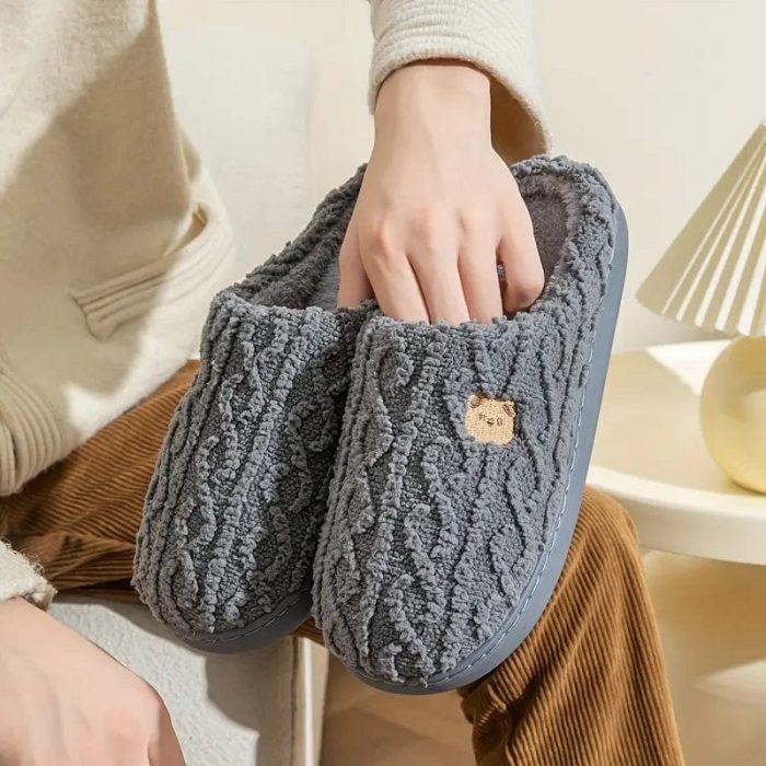 CuddleStep - Pantoufles en peluche ultra-confortables