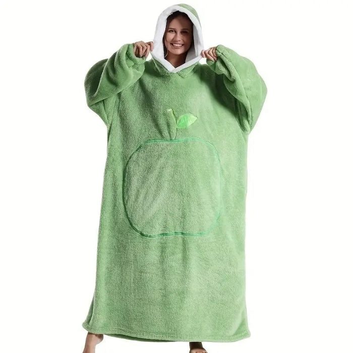 CuddleWrap™ – Sweat Plaid en Polaire Ultra-Doux