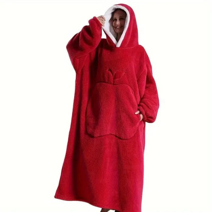CuddleWrap™ – Sweat Plaid en Polaire Ultra-Doux